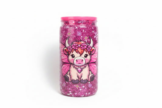 Pink Highland Cow