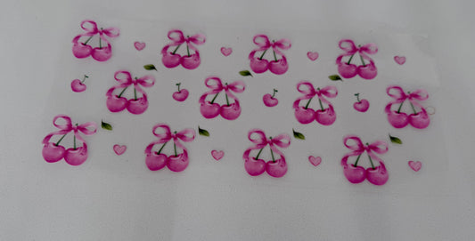 Pink Cherries and bows