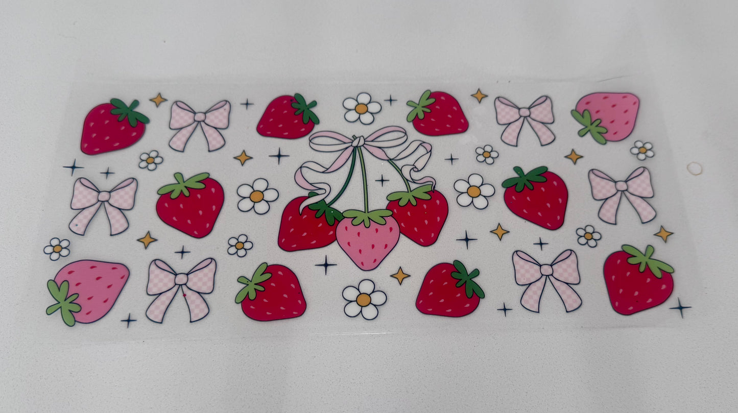 Strawberries and Bows