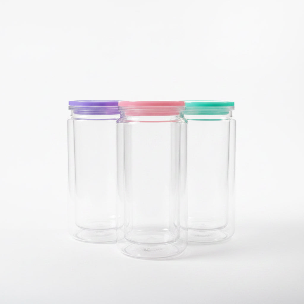 16oz Snow globe acrylic tumbler
